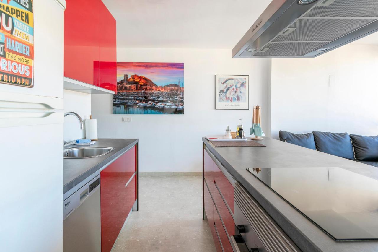 אליקאנטה Beach Suite, City & Mountain View מראה חיצוני תמונה